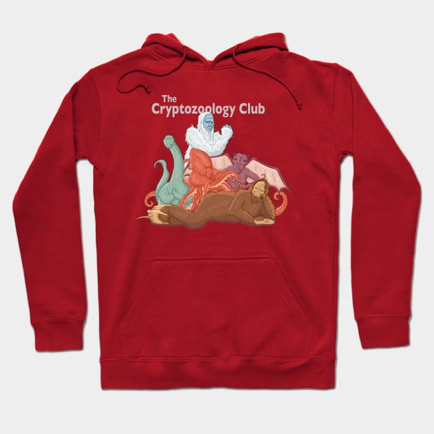 The Cryptozoology Club Hoodie by TaylorRoseMakesArt